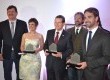 Homenageados da noite