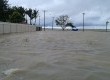 Na manhã de domingo (27), vários pontos ainda tinham águas do Arroio São Lourenço que transbordou à noite