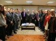 A comitiva lotou o gabinete do presidente do TJRS