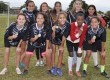 Escola Municipal Parque Fragata - Campeão Infantil Feminino  - Atletas - Samira Ribeiro, Kelly Freitas, Kimberly Araujo, Samira Silveira, Ketelen Freitas, Tamires Fagundes, Rayssa Costa, Aline Duarte, Jéssica Fernandes, Gabriele Mileiro, Querollaine Veiga