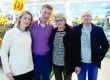 Irmãos Sissi, Leander, Karin e Leonhard administram hoje a empresa fundada pelos pais