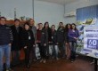 Parte da equipe de extensionistas rurais que atua no escritório da Emater em Canguçu