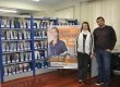 A diretora da Faculdade, Nara Pires, e o professor Rafael Damé
