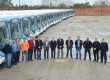 Administração municipal e representantes do Consórcio, da Conquistadora e Laranjal, da Savar Veículos e da Mercedes-Benz estiveram presentes no ato de entrega