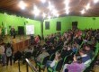 Eraldo e Noemia falaram para um Centro de Eventos lotado