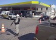 Policiais durante a Operação na área urbana
