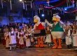 Walter e Wilma chegaram à festa acompanhados pelas crianças