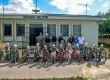 Pequenos praticaram regras de trânsito andando de bicicleta