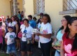 Familiares reuniram-se com os jovens atendidos pela APAE durante a Festa de Natal