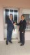 Diocélio Jaeckel recebeu de Rui Brizolara as chaves da Prefeitura