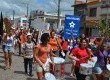 Uma caminhada até o INSS da cidade foi um dos pontos altos das atividades do dia 8