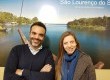 Secretário de Turismo, Luís Braga, e secretária adjunta, Micaela Wachholz