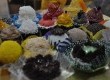 Bastante coloridos, os doces chamam a atenção dos visitantes da Fenadoce