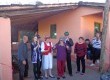 Família no lançamento do empreendimento