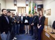 Diretor, sócios proprietários e equipe da Rádio Nativa FM