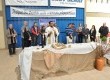 Tradicionalmente, antes do almoço, o padre e demais organizadores da Paróquia fazem a abertura do evento