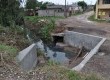 Visão de cima da obra, ao fundo da rua Bernardino Moreira dos Santos