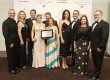 Diretores e esposas na premiação, em Portugal
