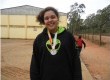 Priscila Conceição conquistou o segundo lugar em Atletismo