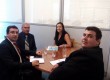 Comitiva esteve reunida com representantes do Ministério da Educação