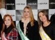 Da esq para dir. Carla Escouto de Vargas, Kaiane Bonow Waccholz e Manuela Jeske Luiz foram as escolhidas no concurso Senhorita Município 2018
