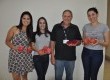 
Doutoranda Mariana e mestrandas Letícia e Patrícia com o profº Ferri falam sobre o cultivo da pitaya e workshop