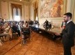 O governador Eduardo Leite participou de coletiva de imprensa na manhã dessa quinta-feira (31)