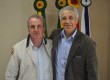 O prefeito José Flavio Vieira e o vice-prefeito José Oriel Martins trabalham juntos em prol de Cerrito