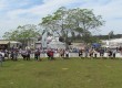 Os campeões dos julgamentos participaram de um desfile na Pista Central