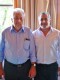 Novo presidente Orlando Strelow e vice-prefeito de Piratini Vitor Ivan Rodrigues