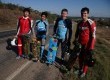 Grupo usa equipamentos de segurança