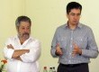 Coordenador Círio Almeida compareceu à reunião, junto com o prefeito municipal, Gerson Nunes, e a secretária municipal de Educação, Ledeci Coutinho, e afirmou que, em breve, se pronunciará definitivamente sobre o caso