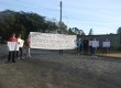 Protesto realizado em julho buscou chamar atenção das autoridades para o problema dos atrasos de salário