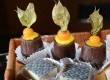 Entre os dez lançamentos da Bérola, o Terra Doce chama a atenção pela aparência. Com recheio de creme de laranja, leva em cima uma physalis, fruta nativa de regiões temperadas