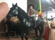 Patrick dos S. Morales, desde cedo, demosntra o orgulho de ser gaúcho