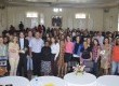 Expectadores e palestrante Ivete Machado Vargas