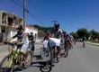 Equipes participaram de passeio ciclístico