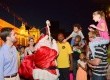 Chegada do Papai Noel foi uma das atrações do evento