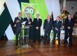 Dirigentes e Executivos da Cooperativa durante o cerimonial