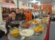 Marta Crochemore e sua equipe na 23ª Fenadoce
